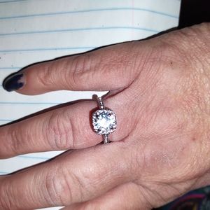CZ promise ring